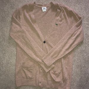 Lacoste Beige Cardigan